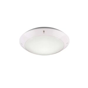 Camaro Plafonnier Extérieur en Métacrylate Blanc D. 26Cm Ip54