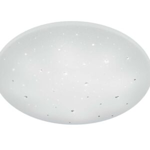 Acheter Plafonnier LED avec applications en cristaux, diffuseur effet ciel étoilé avec télécommande, fonction lumière chaude/froide, variateur et veil