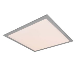 Gamme de Plafonnier LED Carré avec Bordure Noire et Télécommande Multifonction 45X45