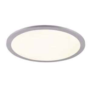 Tiberius Plafonnier LED rond en aluminium bordure D. 40cm