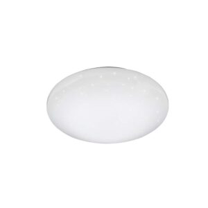 Plafonnier LED avec diffuseur en méthacrylate et effet ciel étoilé avec contrôle intelligent et de nombreuses fonctions "Wiz", D. 30 cm.