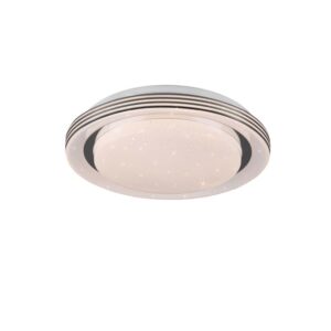 Atria Plafonnier LED avec télécommande multifonction et diffuseur à effet ciel étoilé D.27cm