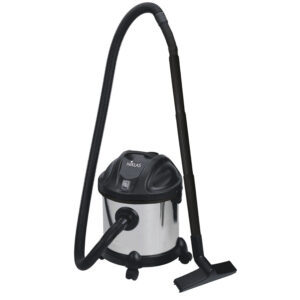 Aspirateur de liquides et de solides 1000 W - Tambour en acier inoxydable 15 L
