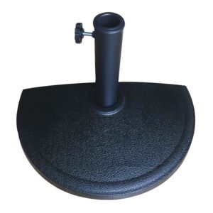 Base pour parasol mural 9 Kg, couleur anthracite