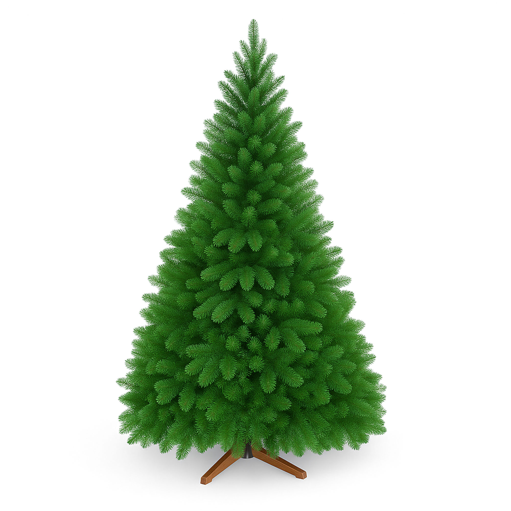 Blitzen - Sapin de Noël à effet réaliste en PE et PVC ø125x240H cm, 1800 branches