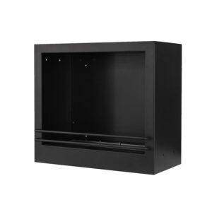 Cheminée à bioéthanol à encastrer au mur ou freestanding 58x28xH52 cm