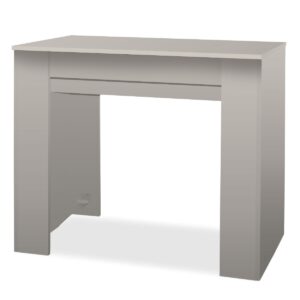 Fortino - Console Table extensible 91x50/250 cm en mélaminé anti-rayures