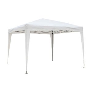 Camel - Tonnelle de jardin pliant 3x2 m, couleur blanc