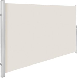 Hitee 180 - Rideau coulissant latéral brise-vent pour terrasse, balcon, patio H180 cm