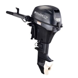 Kluster - Moteur hors-bord à essence 4 temps 246cc 9,9 ch arbre court pour bateaux pneumatiques et bateaux de pêche