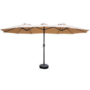 Twin - Parasol de jardin double 4,50x2,65 m
