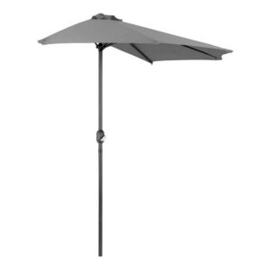 Mezza Luna - Parasol mural semi-circulaire