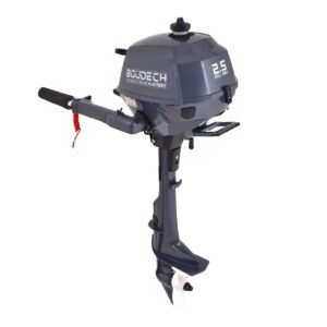 Krave 2.5 - Moteur marin hors-bord à essence 4 temps 72cc 2,5 cv arbre court pour bateaux de pêche gonflables