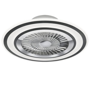 Flaga - Ventilateur de plafond à leds Ø60 Cm avec bord satiné