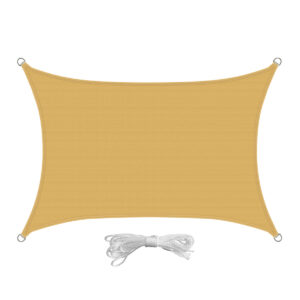 Santa Barbara - Voile d'ombrage rectangulaire 600x400 cm en PE 180g/m²